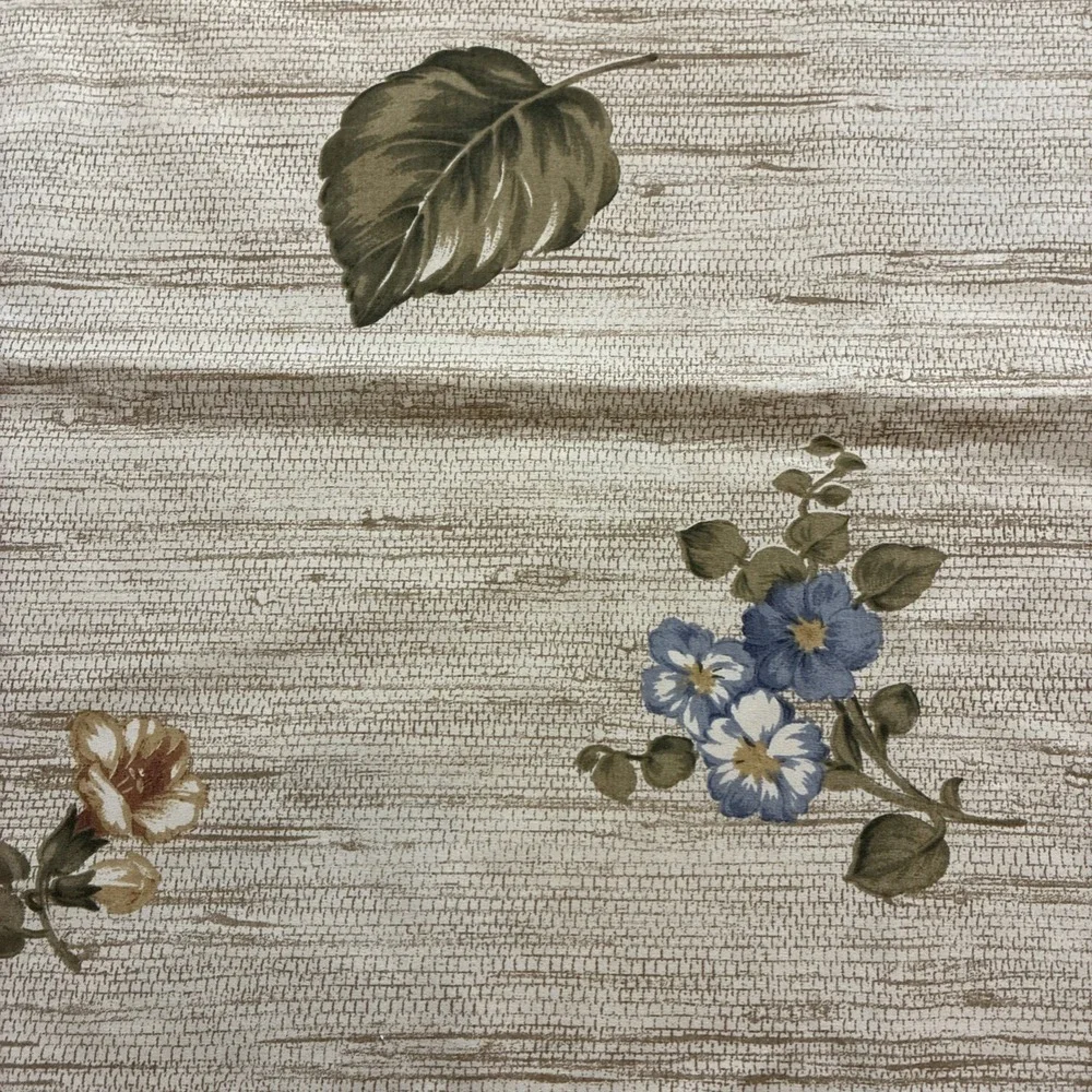 Vintage Dan River Pillowcase (2) King Floral Made in USA No Iron Percale 19.5x40